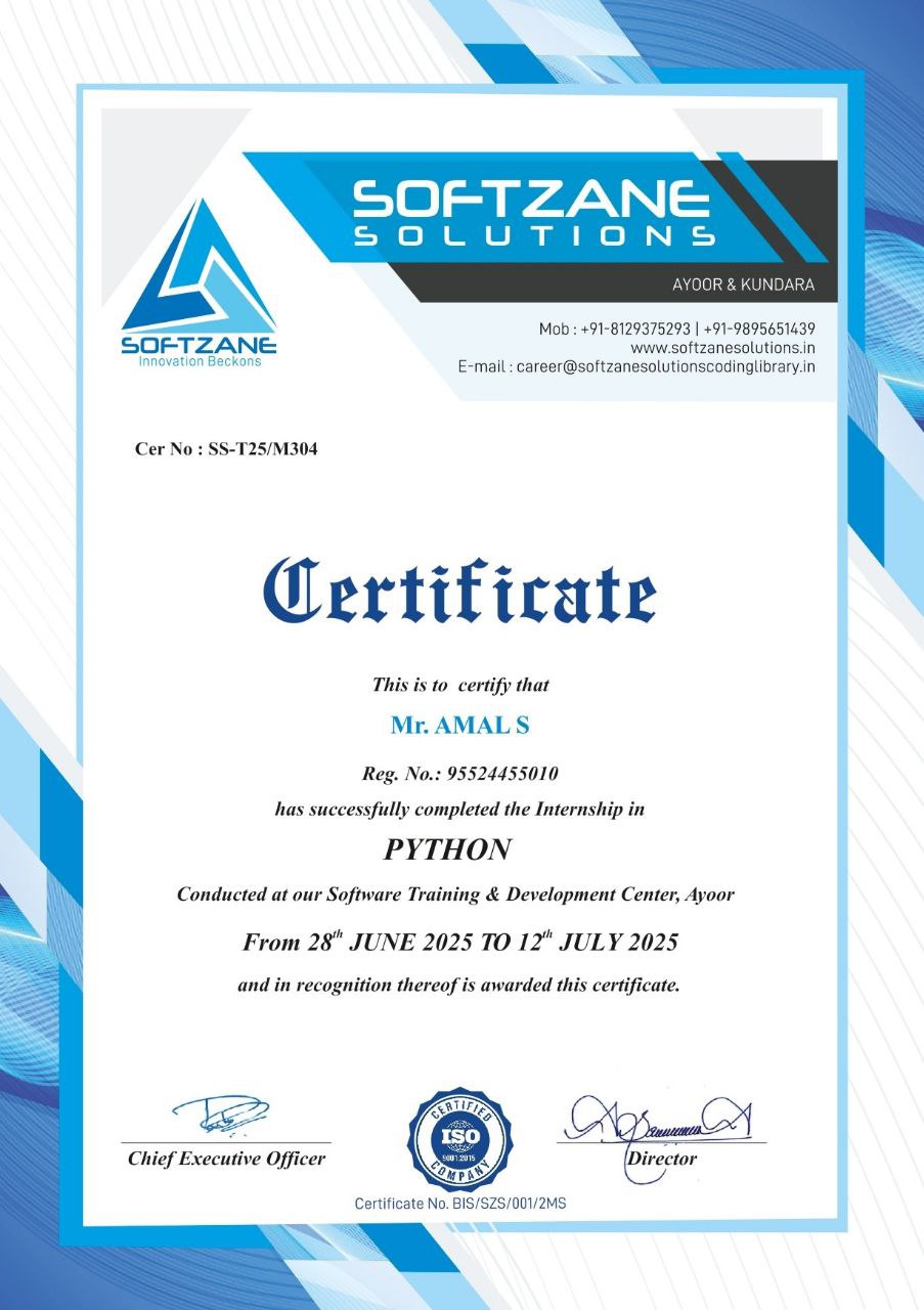 Softzane Solutions Certification